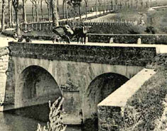 Pont conduisant à Champagnole