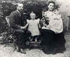 Marguerite, Georges et leurs deux aînées