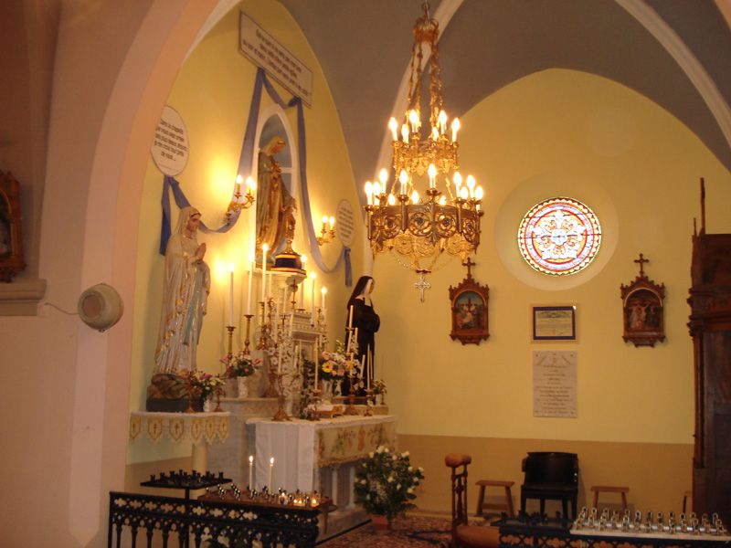 La chapelle latÃ©rale oÃ¹ sera exposÃ©e la prÃ©cieuse relique