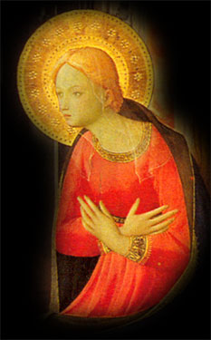 Vierge de l'Annonciation - Fra Angelico