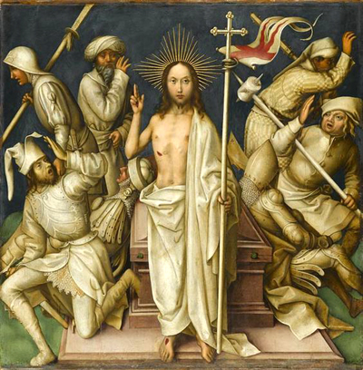 Tableau du Christ ressuscité
