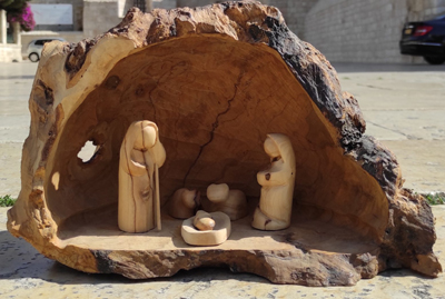 Crèche à Bethléem