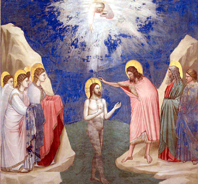 Baptême du Seigneur - Giotto