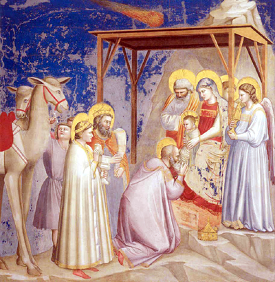 L'adoration des mages - Giotto