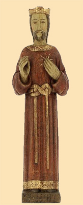 Statue du Sacré Coeur - artisannat monastique Béthléem