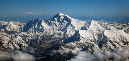 Vue sur l'Everest