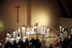 Messe d'Elisabeth au Carmel de Flavignerot